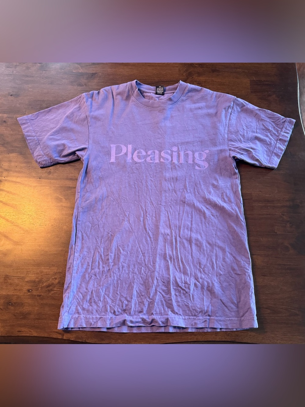 Pleasing Pollinators Tee - Harry Styles XS - Purple - Perfect Condition
